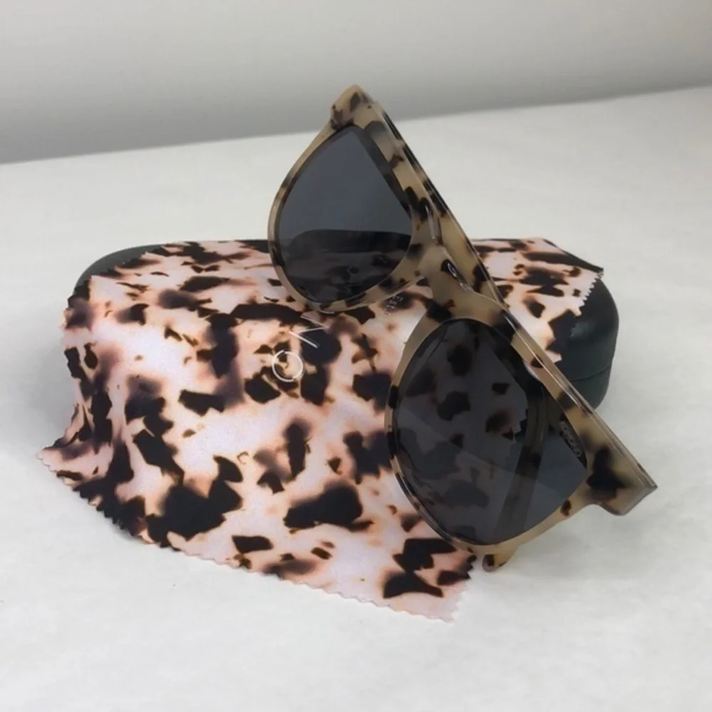 New KOMONO sunglasses Riviera Ivory Demi brown cream tortoise